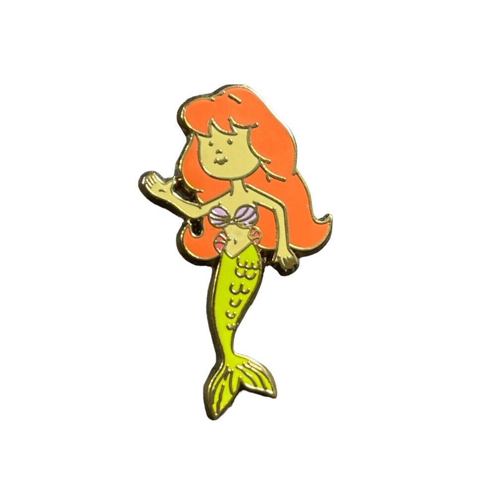 Disney Ariel Princess Trading Pin Little Mermaid Tail Lapel Pin Brooch Badge Pin